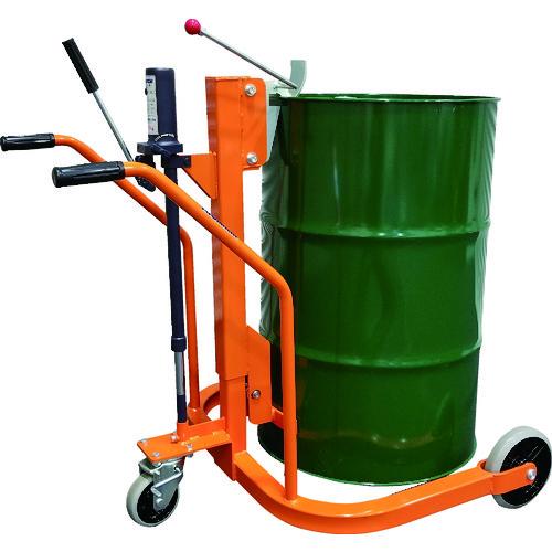 (運賃見積り)(直送品)KSK 軽便ドラムカー 300kg CDX300