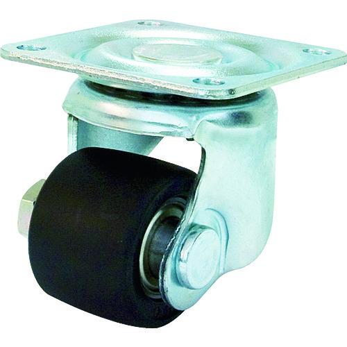 TRUSCO キャスター 低床式 重荷重用 自在 ナイロン車50mm TYHSN-50