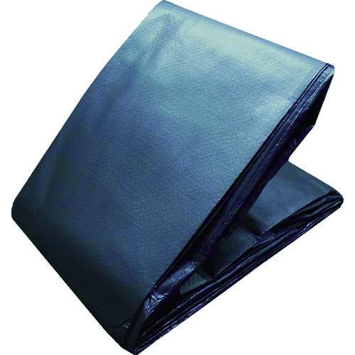 (送料別途)(直送品)TRUSCO 耐水UVシート#7000 幅10.0mX長さ10.0m メタリッ...