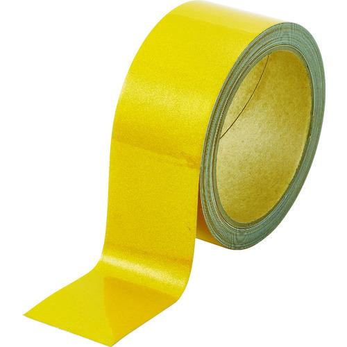 TRUSCO 再帰反射テープ 45MMX10M 黄 TRFT45-Y