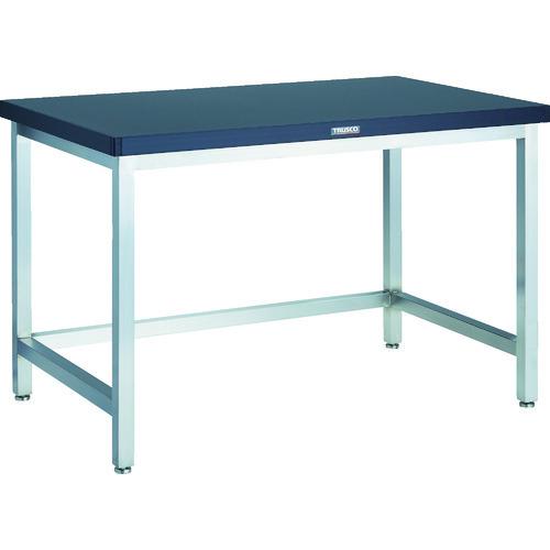 (送料別途)(直送品)TRUSCO SUS304 ケムサーフ天板作業台 1500X600XH800 ...