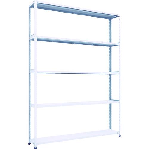 (直送品)TRUSCO 軽量150型中棚ボルトレス棚 W1800XD300XH2400 5段 TLA...