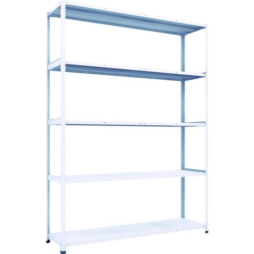 (直送品)TRUSCO 軽量150型中棚ボルトレス棚 W1800XD450XH2400 5段 TLA...