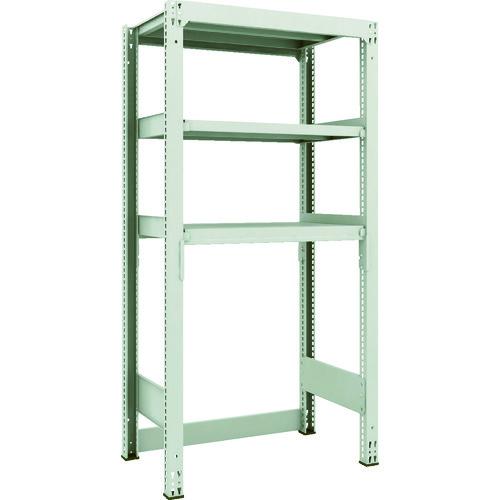 (送料別途)(直送品)TRUSCO スチールラック M3型中量棚 下段開放型 W900XD571XH...