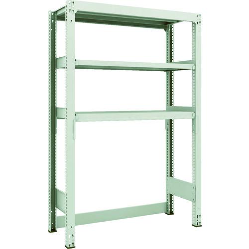 (送料別途)(直送品)TRUSCO スチールラック M3型中量棚 下段開放型 W1200XD471X...