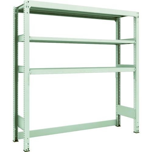 (送料別途)(直送品)TRUSCO スチールラック M3型中量棚 下段開放型 W1800XD471X...