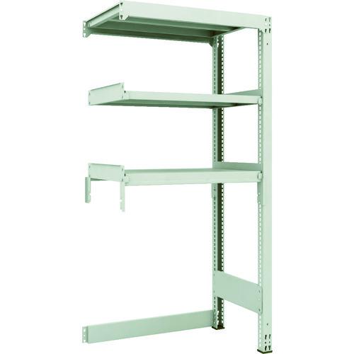 (送料別途)(直送品)TRUSCO スチールラック M3型中量棚 下段開放型 W900XD571XH...