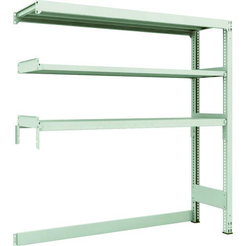 (送料別途)(直送品)TRUSCO スチールラック M3型中量棚 下段開放型 W1800XD471X...