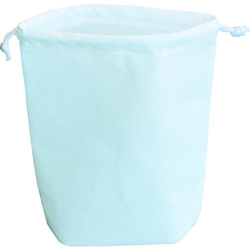 TRUSCO 不織布巾着袋 B5サイズ マチあり ホワイト 10枚入 HSB5-10-W