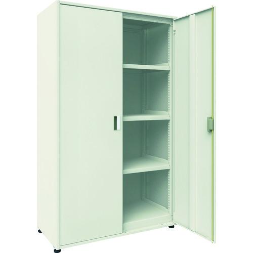 (個別送料2000円)(直送品)TRUSCO M3型ユニット中量棚 両開き扉・背・側パネル付 H21...