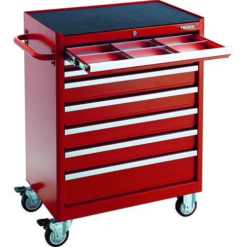 (直送品)TRUSCO ローラーキャビネット 引出8段 50X3 100X4 150X1 仕切板付 ...