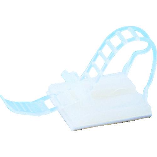 TRUSCO ケーブルクランプベルトタイプ 結束径3〜19Φ ナチュラル 10個入 TL-19AN-...