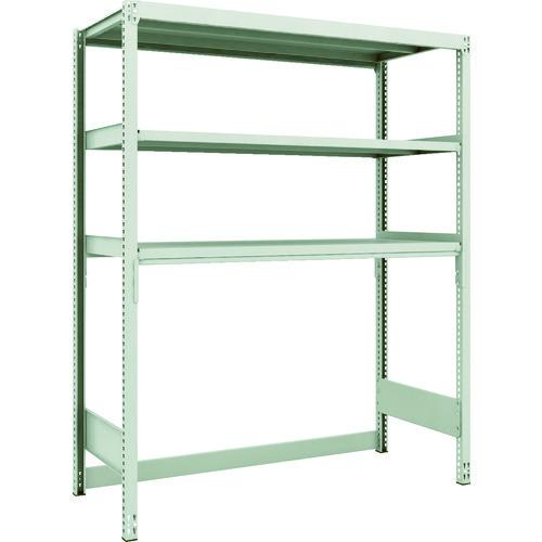 (送料別途)(直送品)TRUSCO スチールラック M2型軽中量棚 下段開放型 1460X600XH...