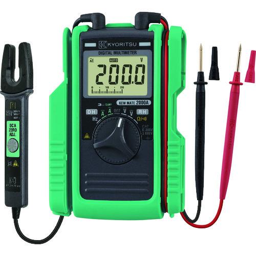 KYORITSU 2000A AC/DCクランプ付デジタルマルチメータ KEWMATE2000A