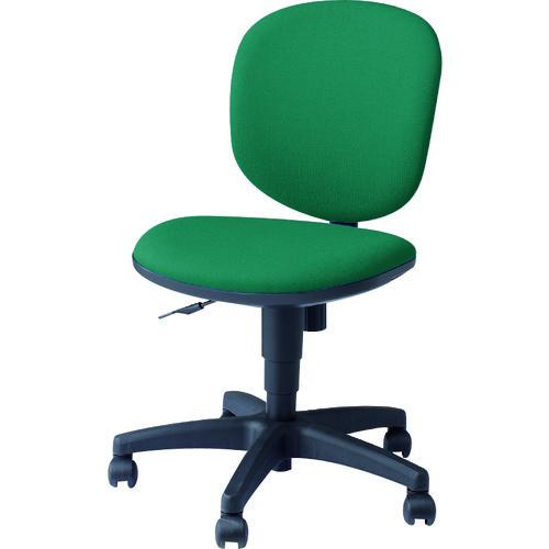 (送料別途)(直送品)ナイキ 事務用チェア グリーン 肘なし SER510F-GR