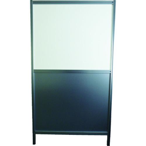 (送料別途)(直送品)TRUSCO アルミ安全フェンス 間口1000mmX高さ1800mm下シルバー...