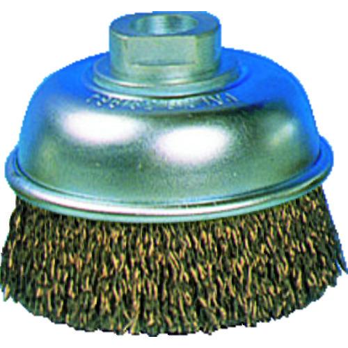 TRUSCO 電動工具用カップブラシ Φ90 真鍮メッキ 線径0.27 GCB-90