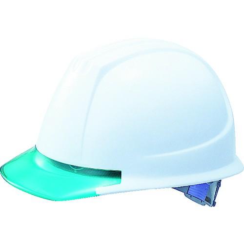 TRUSCO ヘルメット バイザー透明グリーン ホワイト DPM-141JW/GN