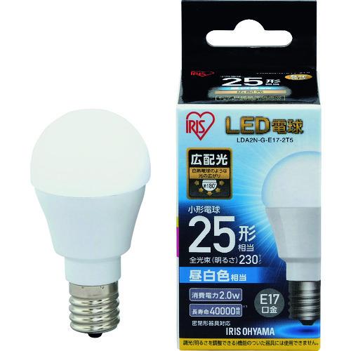 IRIS LED電球 E17広配光タイプ 25形相当 昼白色 230lm LDA2N-G-E17-2...