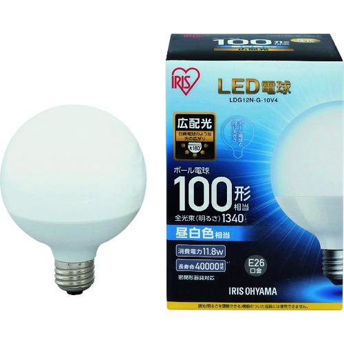 IRIS LED電球 ボール電球タイプ 100形相当 昼白色 1340lm LDG12N-G-10V...