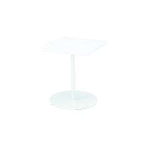 (送料別途)(直送品)イトーキ テーブル(角型) 600×600×720 天板色ホワイト 支柱ホワイ...