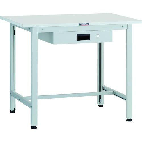 (直送品)TRUSCO AO型軽量作業台 900X600 薄型1段引出付 AO-0960UDK1