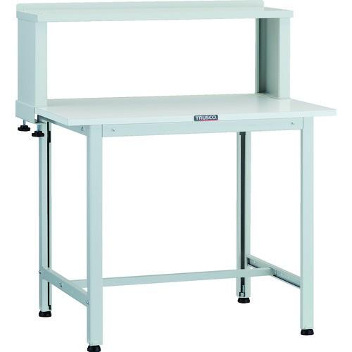 (直送品)TRUSCO AO型軽量作業台 900X600 上棚付 AO-0960YURB