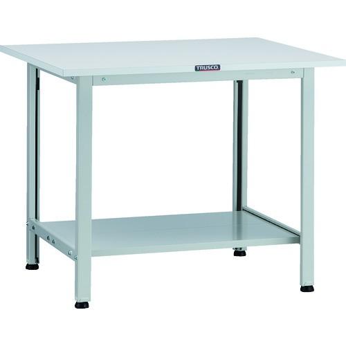 (直送品)TRUSCO AO型軽量作業台 900X750 下棚2枚付 AO-0975LT2