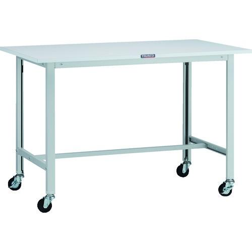 (直送品)TRUSCO AO型軽量作業台 1200X600 車輪付 AO-1260C75