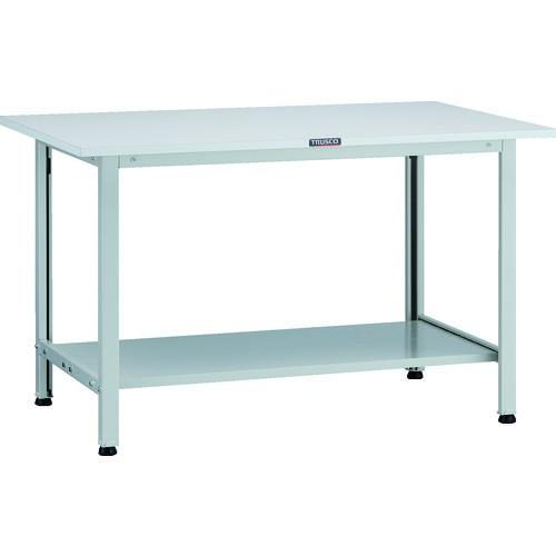 (直送品)TRUSCO AO型軽量作業台 1200X750 下棚2枚付 AO-1275LT2