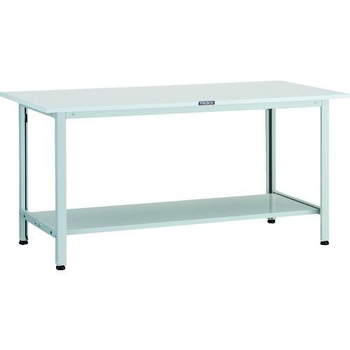 (直送品)TRUSCO AO型軽量作業台 1500X750 下棚2枚付 AO-1575LT2