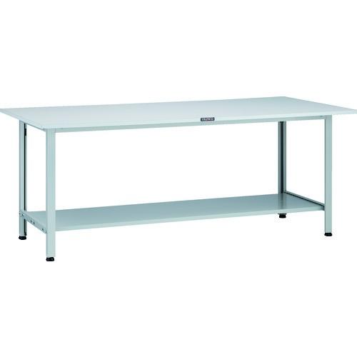 (直送品)TRUSCO AO型軽量作業台 1800X900 下棚2枚付 AO-1890LT2