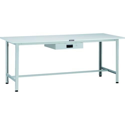 (直送品)TRUSCO AO型軽量作業台 1800X600 薄型1段引出付 AO-1860UDK1