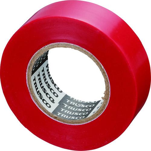 TRUSCO 脱鉛タイプビニールテープ 19mmX10m 10巻入り 赤 GJ-2110:R
