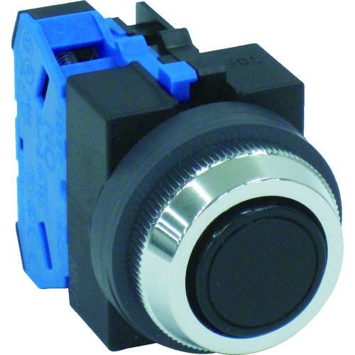 IDEC Φ25丸平形押しボタンスイッチ ABS110NB