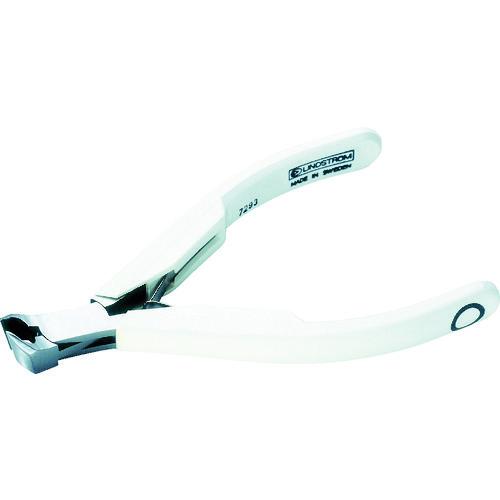 リンドストローム 電子斜めニッパー 銅線切断Φ0.35〜1.0 フラッシュ刃 7293