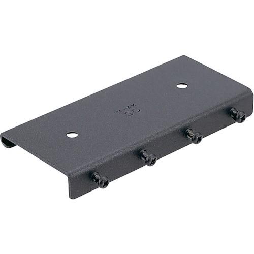 岡田 カーテンレール用オプション D40・TOPカバー ブラック 15T65BL