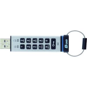 エレコム セキュリティUSBメモリ 10Key付 USB3.0 8GB HUD-PUTK308GA1｜plus1tools