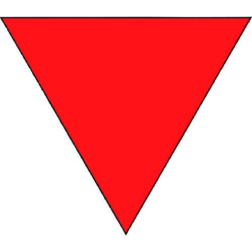 ユニット 消防隊進入口ステ 反射 三角(2枚) 319-52