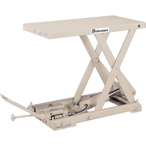 (運賃見積り)(直送品)ビシャモン テーブルリフト ちびちゃんシリーズ 足踏式 X-25C
