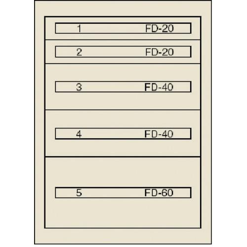(送料別途)(直送品)ヴィドマー ファインキャビネットFC-180F(塗装色:グリーン) FC-18...