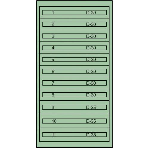 (送料別途)(直送品)ヴィドマー ツールキャビネットTC-345H TC-345H