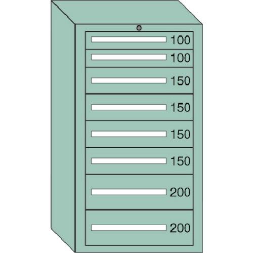 (直送品)OS 中量キャビネット 間口693×奥行557×高さ1281mm 6-1205