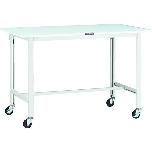 (直送品)TRUSCO AOR型軽量作業台 1200X750 車輪付 AOR-1275C75