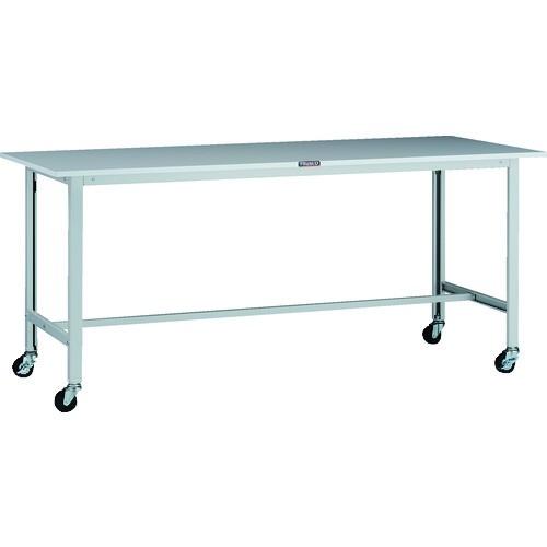 (直送品)TRUSCO AOR型軽量作業台 1800X600 車輪付 AOR-1860C75