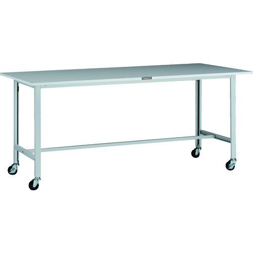 (直送品)TRUSCO AOR型軽量作業台 1800X900 車輪付 AOR-1890C75