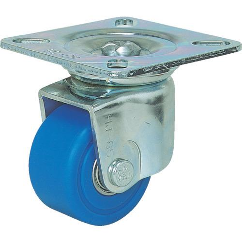 シシク 低床重荷重用キャスター 自在 65径 モノマーキャスティングナイロン車輪 三価クロメート H...