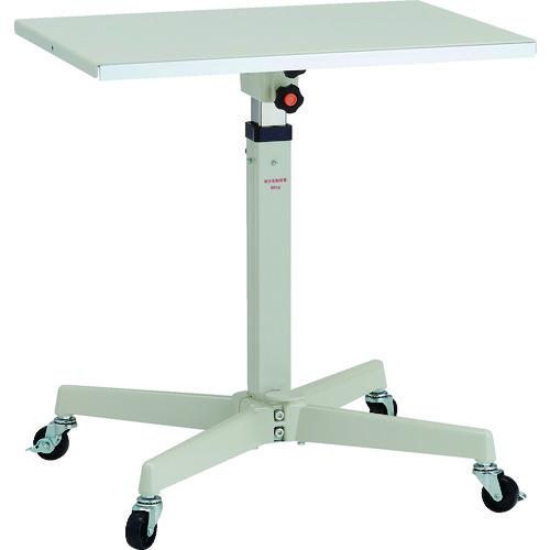 (直送品)TRUSCO ローハイシステムテーブル フリーロック式 400x600mm 車輪付 LH-...