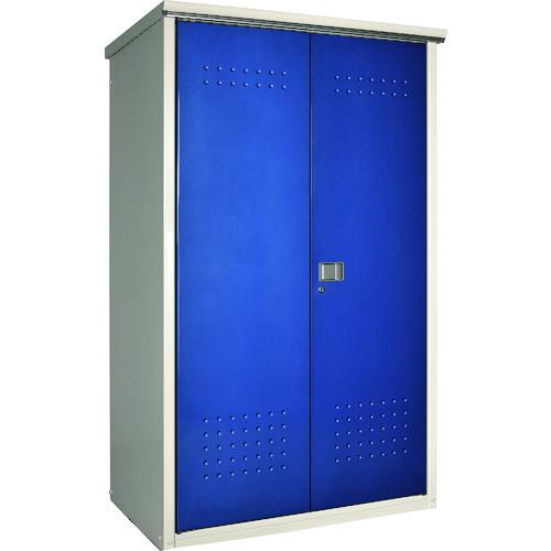 (送料別途)(直送品)タクボ 小型物置 グランプレステージ ドアーズ 開き戸タイプ ディープブルー ...