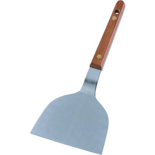 TKG ヘラ ローズ柄起金 3.5寸 SA18-0ステンレス GOK04035